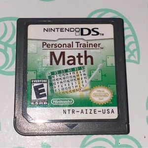 NINTENDO MATH DS GAME